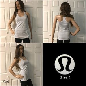 Lululemon Racer Back Tank Size 4